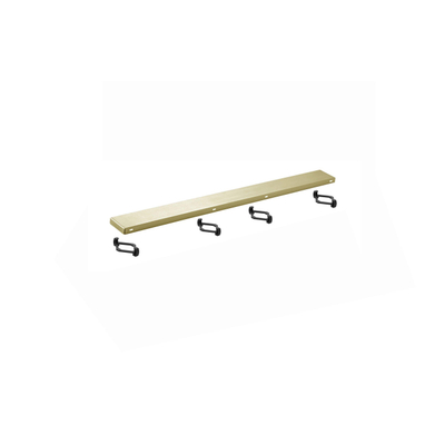 Adema Ralo douchegootrooster - 90cm - omkeerbaar - geborsteld Goud OUTLETSTORE