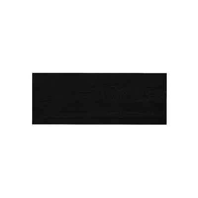 Arcqua Living Onderkast - 120x46x30cm - 2 lades - greeploos - gemelamineerd spaanplaat - oak black