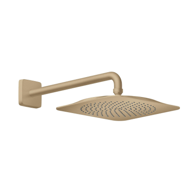 AXOR Citterio C douche de tête - 27x27cm - avec bras de douche - brushed bronze