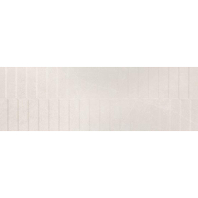 Ceralto Sylvaro Tone Bande décorative - 40x120cm - 10.8mm - rectifié - Blanc