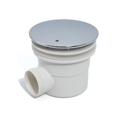 Saniclass Bonde de receveur de douche - 90mm - chrome