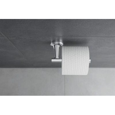 Duravit Starck T Reserve closetrolhouder - 5x7.3x15.2cm - hoogglans chroom