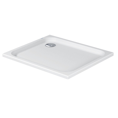 Duravit D-code Douchebak - 100x80cm acryl rechthoekig - wit