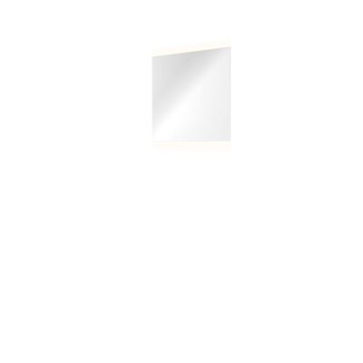INK PROLINE miroir – 60 x 60 cm – LED indirecte en haut et en bas – aluminium