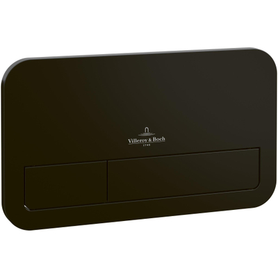 Villeroy & Boch Viconnect bedieningsplaat - 253x145mm - mat zwart