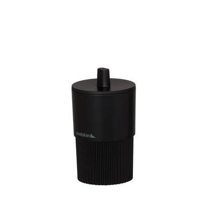 Sealskin Brave Boîte de rangement avec couvercle autoportante Noir