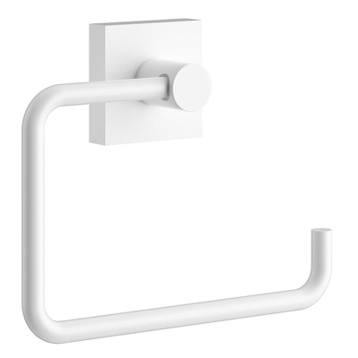 Smedbo House Toiletrolhouder - zonder klep - mat wit