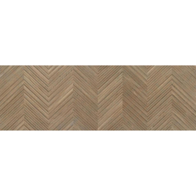 Terravito Brisano carreau mural - 40x120cm - Rectangulaire - 11mm - rectifié - Aspect bois - Zig Ipe