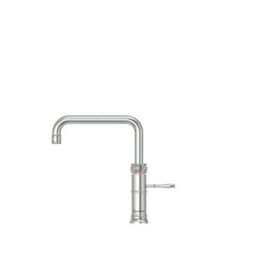 Quooker BE Classic Fusion Square robinet d'eau bouillante - bec pivotant - réservoir Combi+ - Eau chaude / bouillante - inox