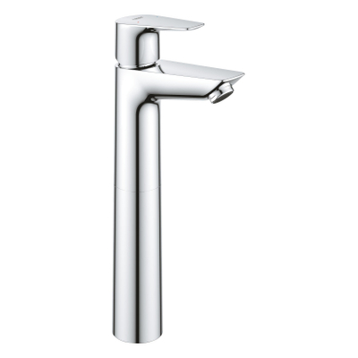 GROHE Start Edge wastafelkraan - xl-size - opbouw - hoog - voorsprong 10.8cm - chroom
