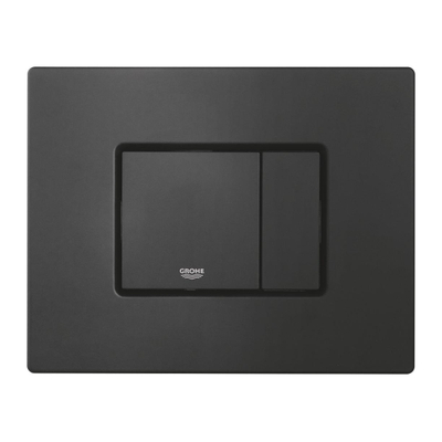 Grohe Even Bedieningsplaat - dualflush - 2 knops - matte black (mat zwart)