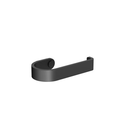 Crosswater Velo Toiletrolhouder - 16.5x9x3cm - mat zwart