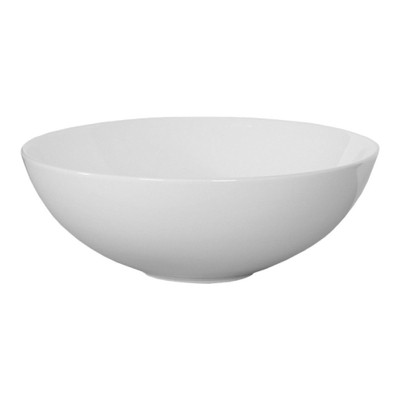 BRAUER Bowl waskom - 40x40cm - rond - keramiek - glans wit