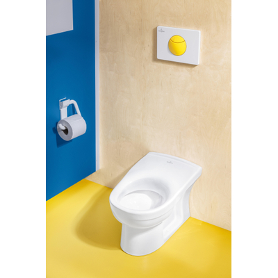 Villeroy & Boch O.novo Kids WC enfant à fond creux 29x44cm Ceramic+ et Aquareduct antibactérien Blanc