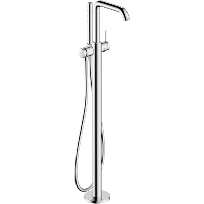 Hansgrohe Tecturis s Eengreeps badmengkraan vloermontage - vrijstaand - hoogglans chroom