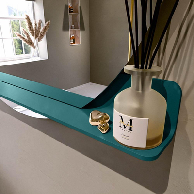 Mondiaz SPOT Miroir de salle de bain - rond 120cm - plan de miroir - couleur Smag