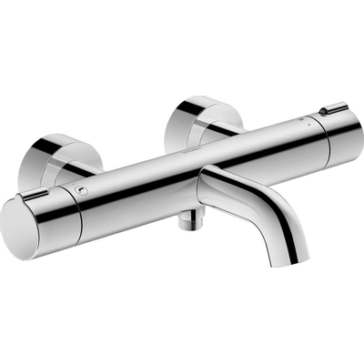 Duravit C.1 Badthermostaat - opbouw - 338x190x68mm - hoogglans chroom