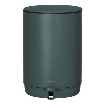 Sealskin Mind Poubelle à pédale 5 litres autoportante Vert foncé