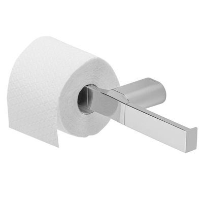 Chrome en acier inoxydable Zotti Porte-rouleau de papier toilette autocollant de haute qualité pour salle de bain remplacement facile