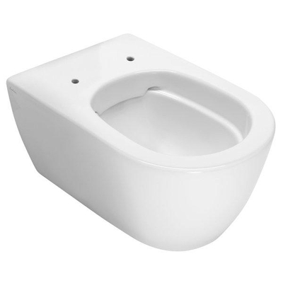 Royal Plaza Primo Toiletset - 35x54cm - hangend - spoelrandloos - diepspoel - met zitting - softclose - quick release - mat wit