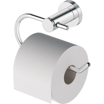 Duravit D-code Closetrolhouder - zonder klep - hoogglans chroom