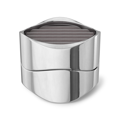 Umbra Wavy Organisateur de bijoux - 10x10x8cm - chrome