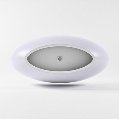 MONDIAZ FLOAT Baignoire autoportante - 170x80cm - Cale/talc