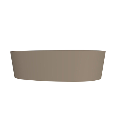 Arcqua Rocker vasque à poser - organique droite - 50x37cm - mat truffe