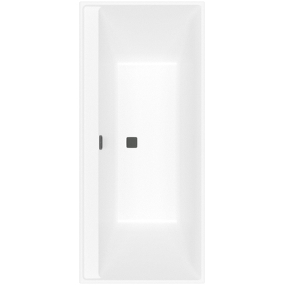 Villeroy & Boch Collaro bad rechthoek - 180x80cm - met badwaste - Stone White (mat wit)