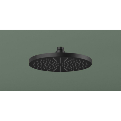 Hotbath Mate Tête de douche - Ø20cm - ronde - Noir mat PVD