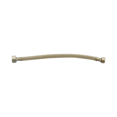 Fortifura Calvi Tuyau flexible - 30cm - 1/2"x3/8" - laiton brossé (or)