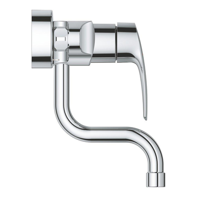 Grohe Eurosmart Keukenkraan - draaibare uitloop - inbouw - chroom