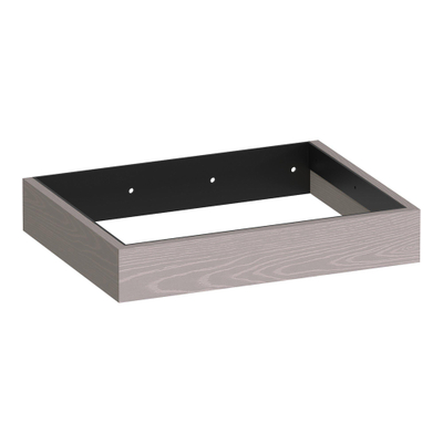BRAUER Amaze meuble sous-lavabo 60 avec support de fixation intégré Timber Greige