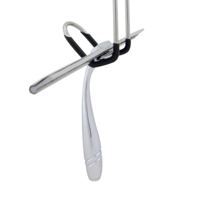 FugaFlow Efficiente Arredo Raclette de douche avec support ventouse chrome