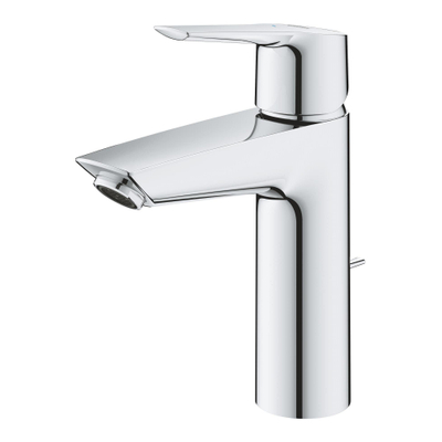 Grohe Start QuickFix Mitigeur lavabo – apparent – bec 12,1 cm – taille M – avec bonde de vidange – chromé