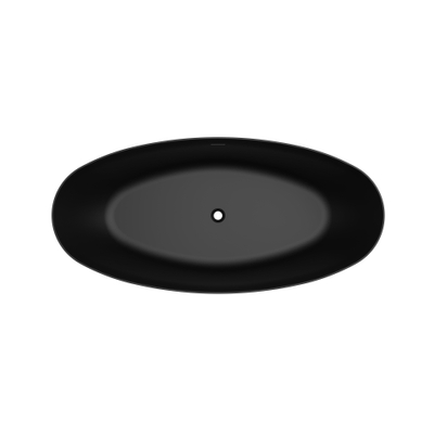 Arcqua Ica vrijstaand ligbad 170x80cm mat zwart