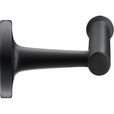 Duravit Starck T Toiletrolhouder - zonder klep - mat zwart