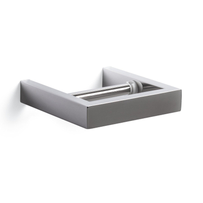 Zack LINEA Toiletrolhouder - 15cm - spiegelglans RVS
