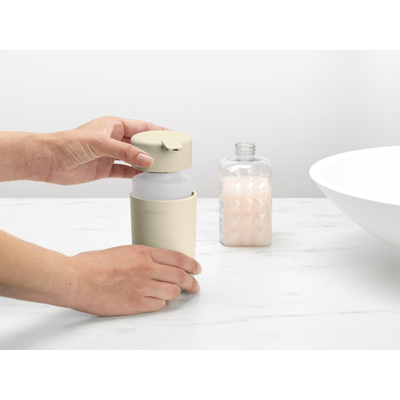 Brabantia ReNew Distributeur savon - sur pied - 250ml - soft beige