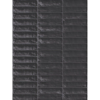 Ceralto Ivarno Grain Carrelage mural - 6x24cm - 9.5mm - Anthracite