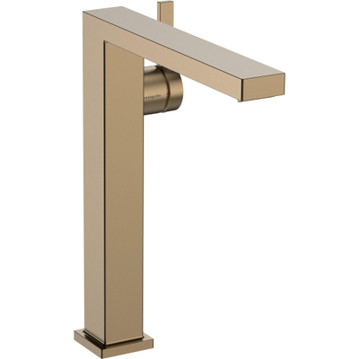 Hansgrohe Tecturis E Eengreeps wastafelkraan - 240 Fine - coolstart - voor waskommen - zonder afvoerplug - geborsteld brons