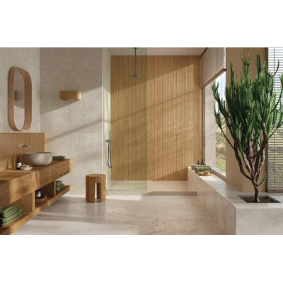 SAMPLE Terravito Favella Keramische wand- en vloertegel - 60x120cm - 9.0mm - gerectificeerd - Bianco