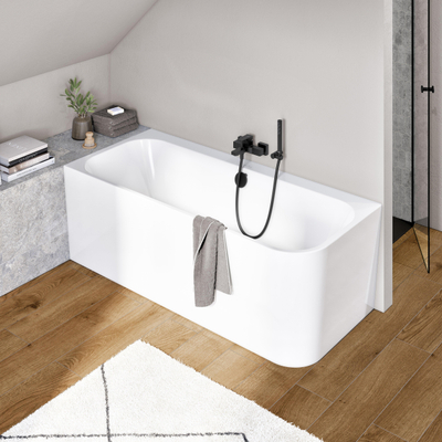 Villeroy & Boch Architectura Baignoire - 170x75cm - asymétrique - blanc alpin brillant