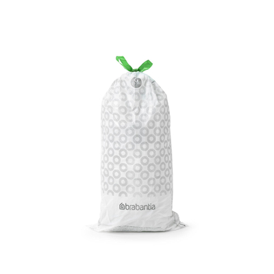Brabantia PerfectFit Sacs poubelle - fermeture à cordon - code G - 23-30L - 20 pièces