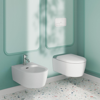 Villeroy & Boch Skyla pack WC suspendu - Twistflush - CeramicPlus - blanc