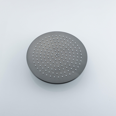 Fortifura Calvi Hoofddouche 30cm rond - 6mm - PVD - geborsteld gunmetal (antraciet)