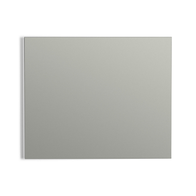 Saniclass Alu spiegel 60x70cm zonder verlichting rechthoek aluminium