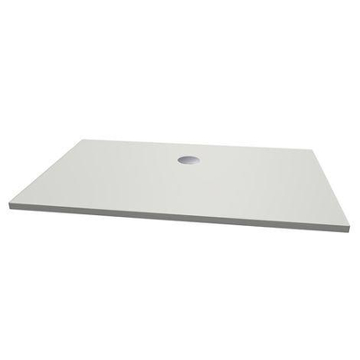 Xenz Flat Plus Douchebak - 140x90cm - Rechthoek - Wit mat