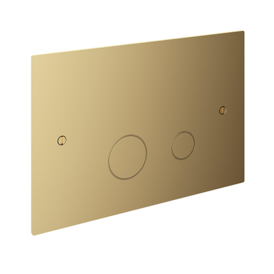 Hotbath Cobber bedieningspaneel geschikt voor Geberit UP320/UP720 gepolijst messing OUTLETSTORE
