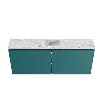MONDIAZ TURE-DLUX 120cm toiletmeubel Smag. EDEN wastafel Glace positie midden. Met 1 kraangat.
